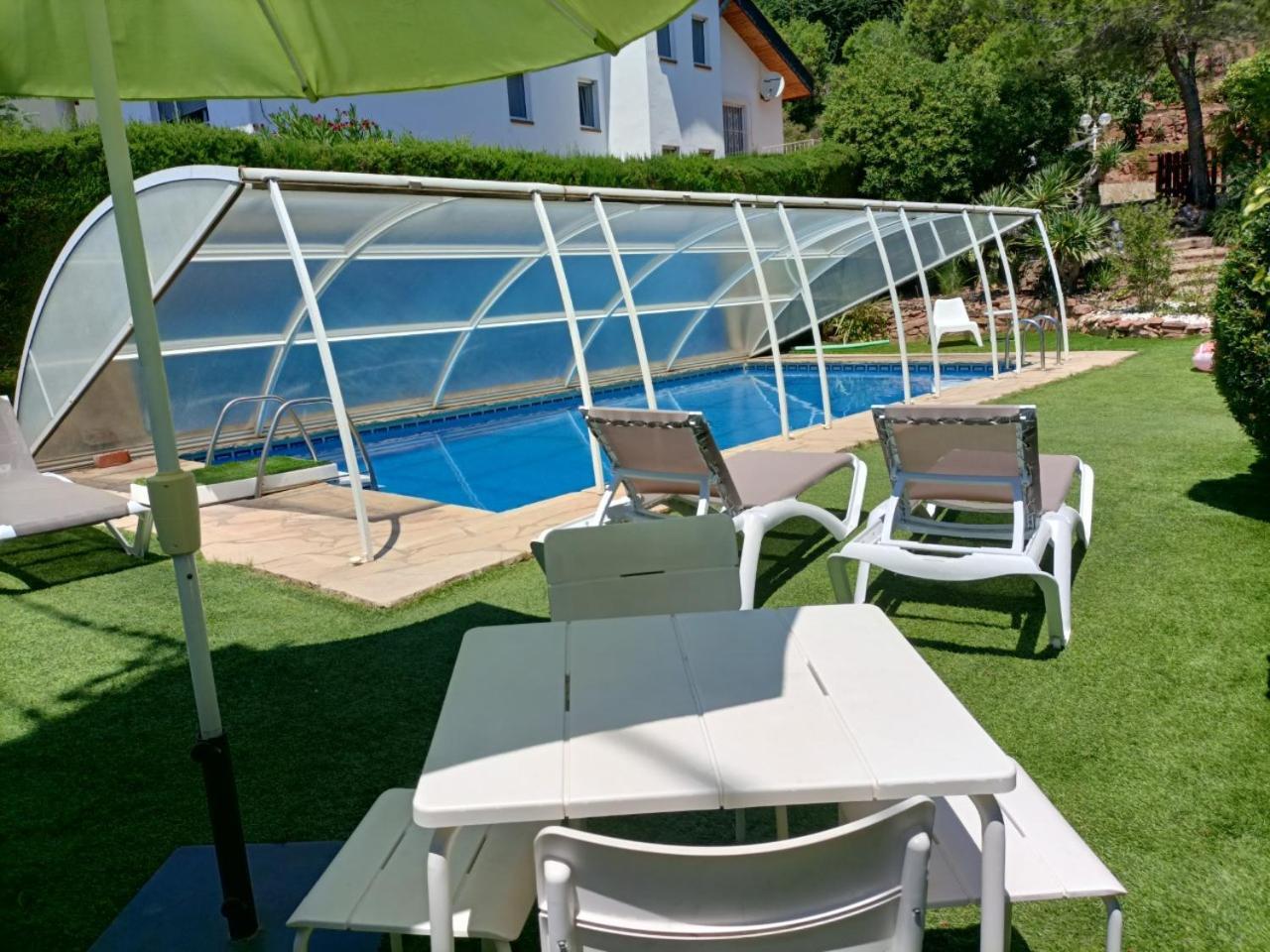 Casa Acogedora Familiar Con Piscina Pallejá מראה חיצוני תמונה