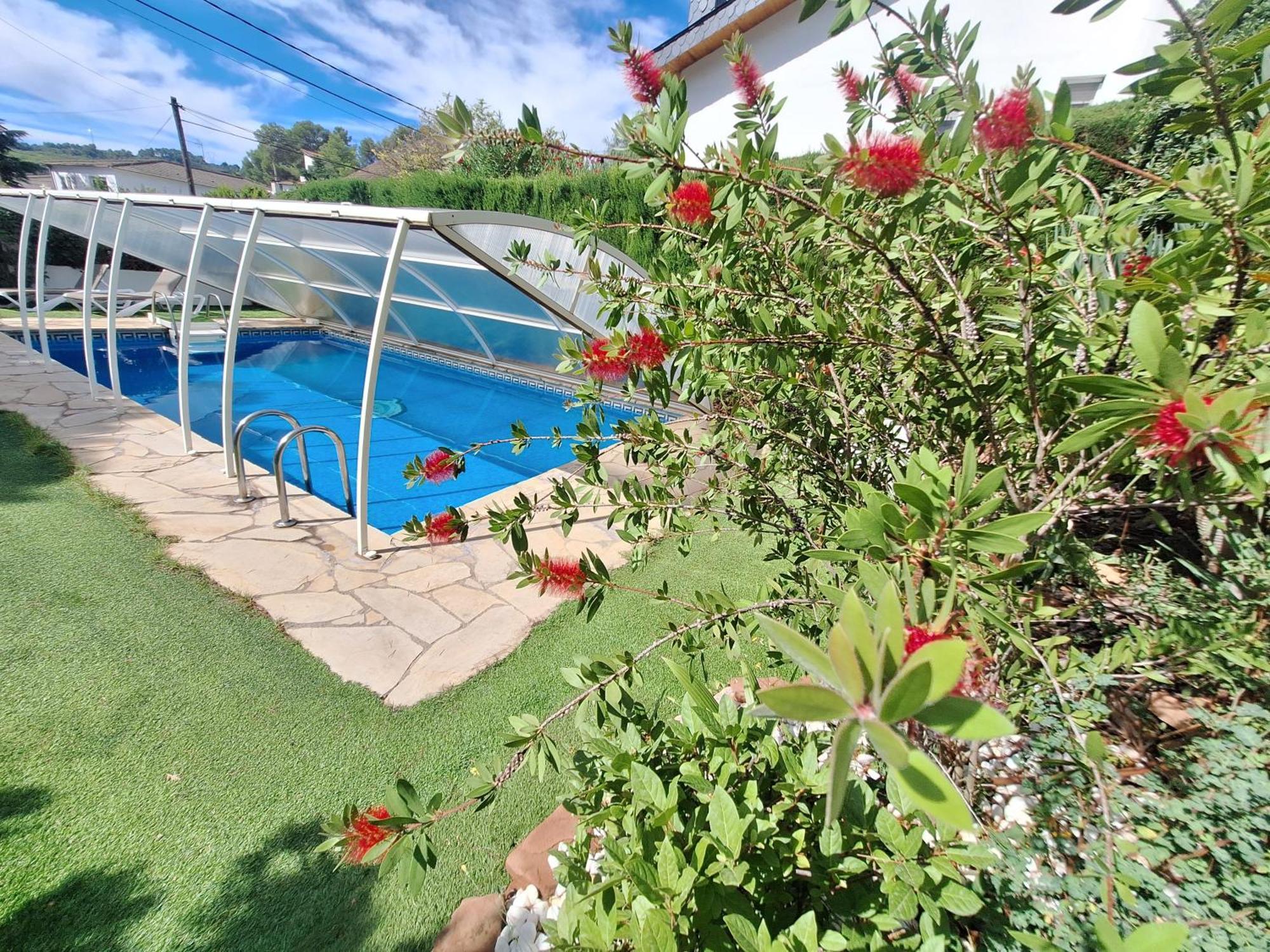 Casa Acogedora Familiar Con Piscina Pallejá מראה חיצוני תמונה